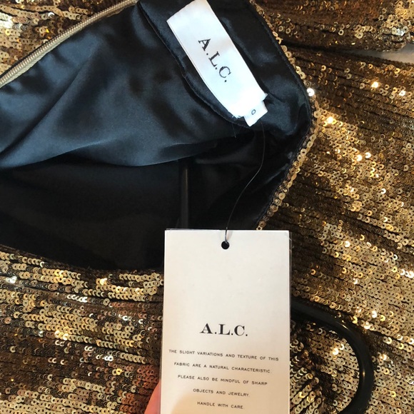 Brand New SOLD OUT Revolve Christy Dress in Gold! - Picture 8 of 8